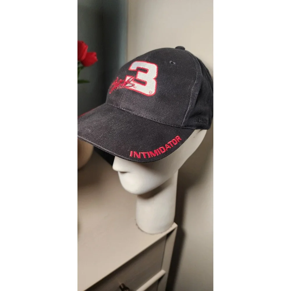 VTG Dale Earnhardt #3 Intimidator NASCAR Hat Chase Authentics Black Adjustable